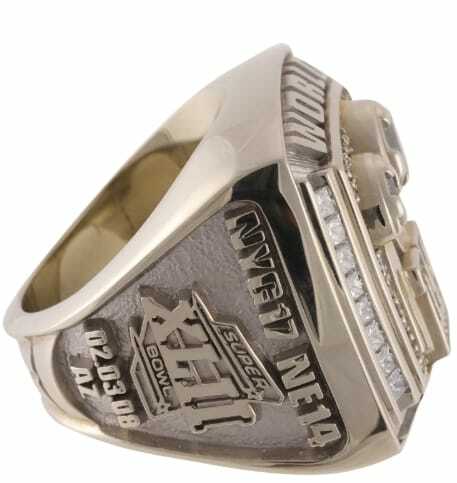 2008 NY Giants Super Bowl XLII Ring Side 2