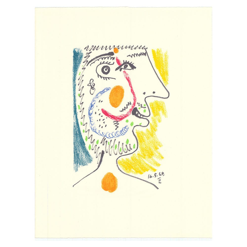 Pablo Picasso; Untitled from "Le Gout du Bonheur-01" Les Editions Cercle D’Art, Paris - 1970