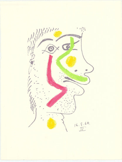 Pablo Picasso; Untitled from "Le Gout du Bonheur" Les Editions Cercle D’Art, Paris - 1970