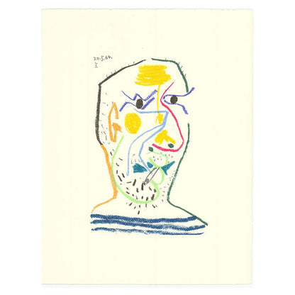 Pablo Picasso; Untitled from "Le Gout du Bonheur" Les Editions Cercle D’Art, Paris - 1970