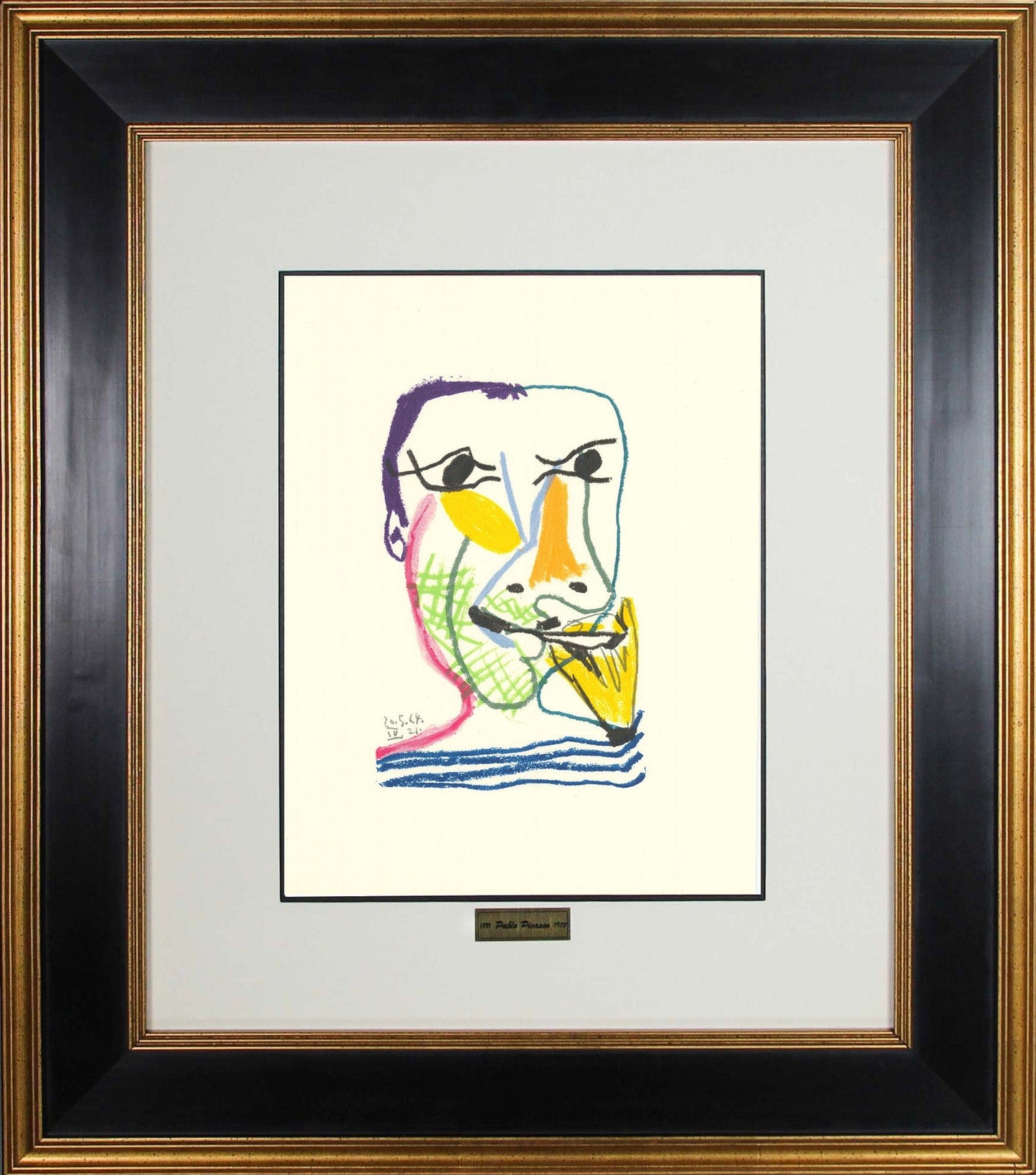 Pablo Picasso; Untitled from "Le Gout du Bonheur - 11"