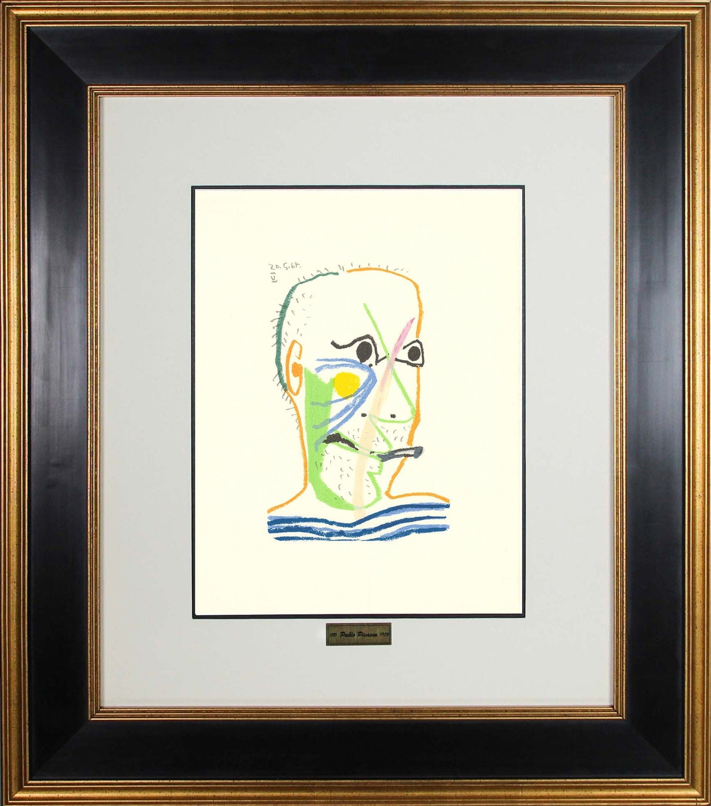 Pablo Picasso; Untitled from "Le Gout du Bonheur - 12"