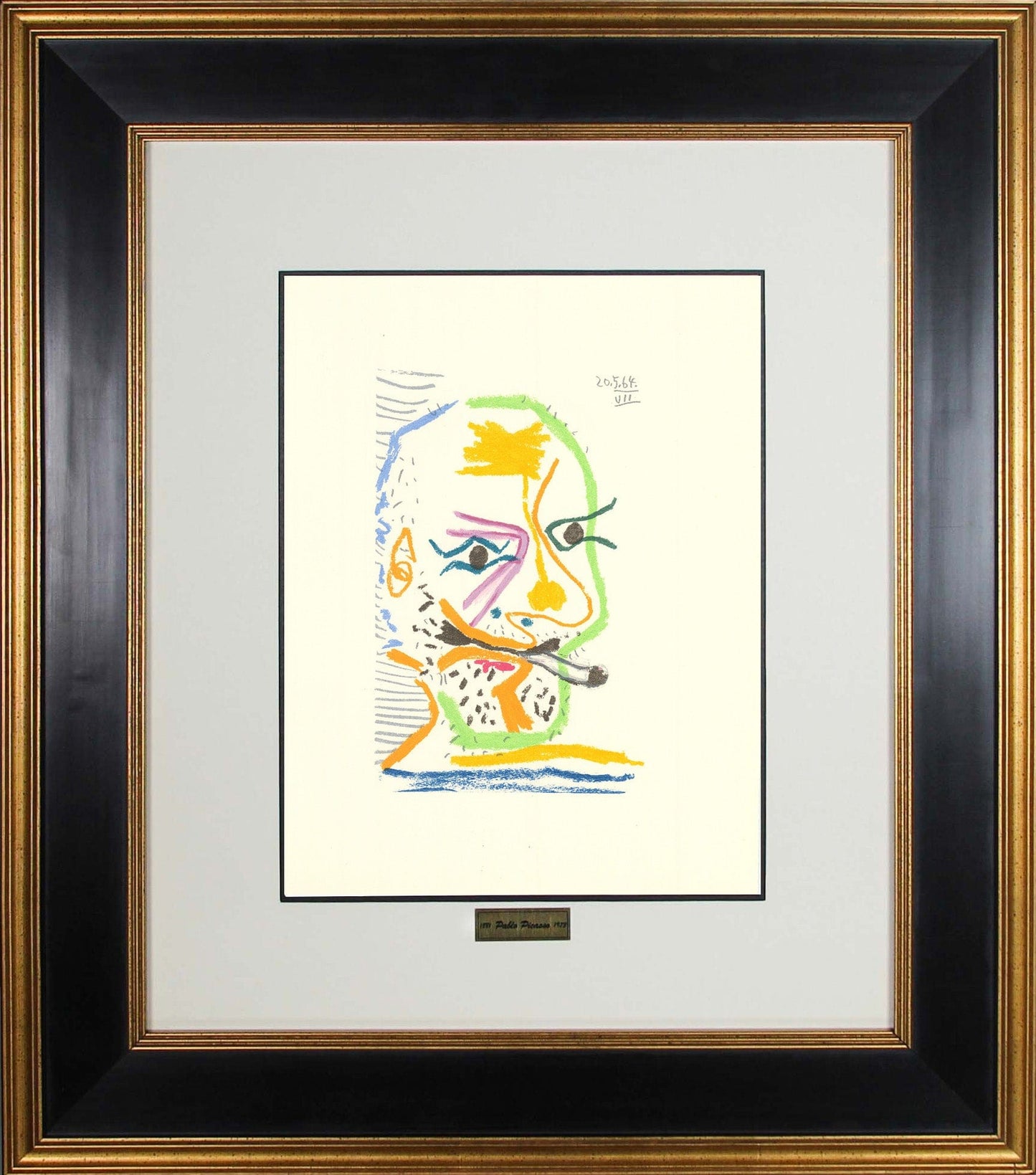 Pablo Picasso; Untitled from "Le Gout du Bonheur - 14"