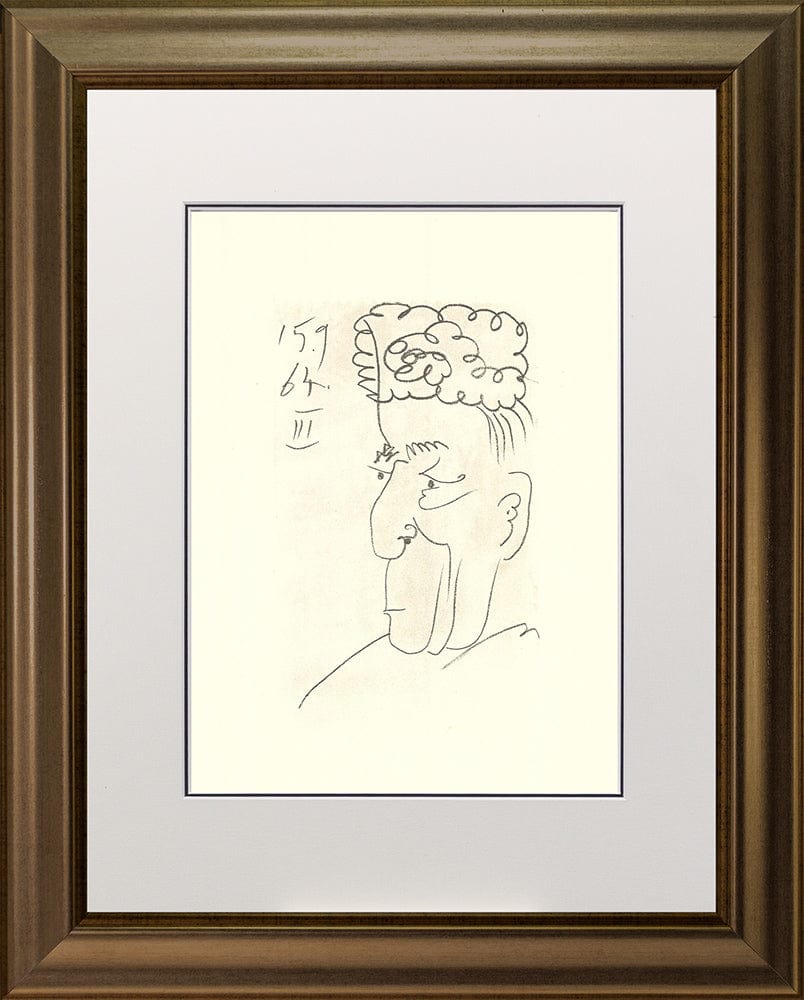 Pablo Picasso; Untitled from Le Gout du Bonheur - Framed