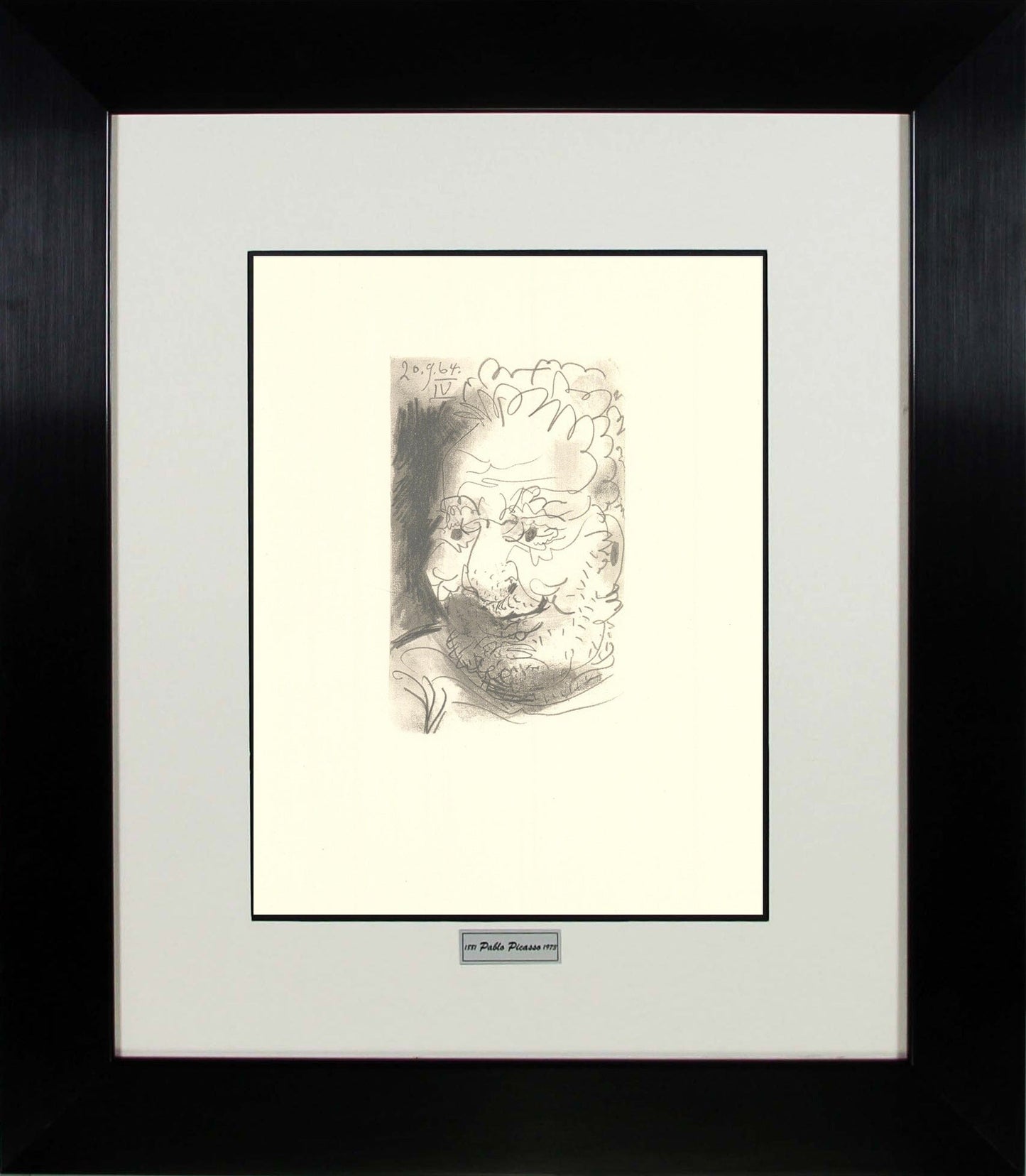 Pablo Picasso; Untitled from "Le Gout du Bonheur - 23"