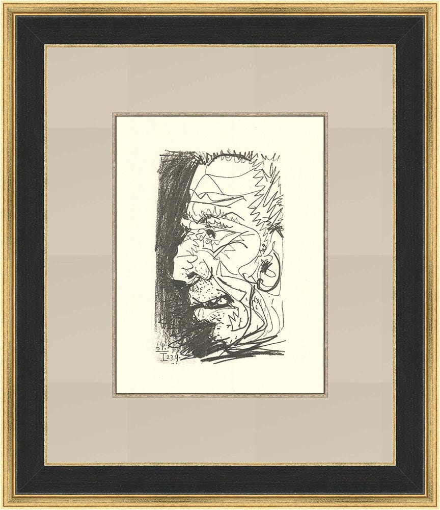 Pablo Picasso; Untitled from Le Gout du Bonheur - Framed