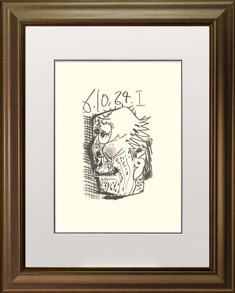 Pablo Picasso; Untitled from Le Gout du Bonheur - Framed
