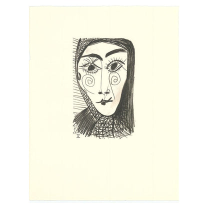 Pablo Picasso; Untitled from "Le Gout du Bonheur" Les Editions Cercle D’Art, Paris - 1970