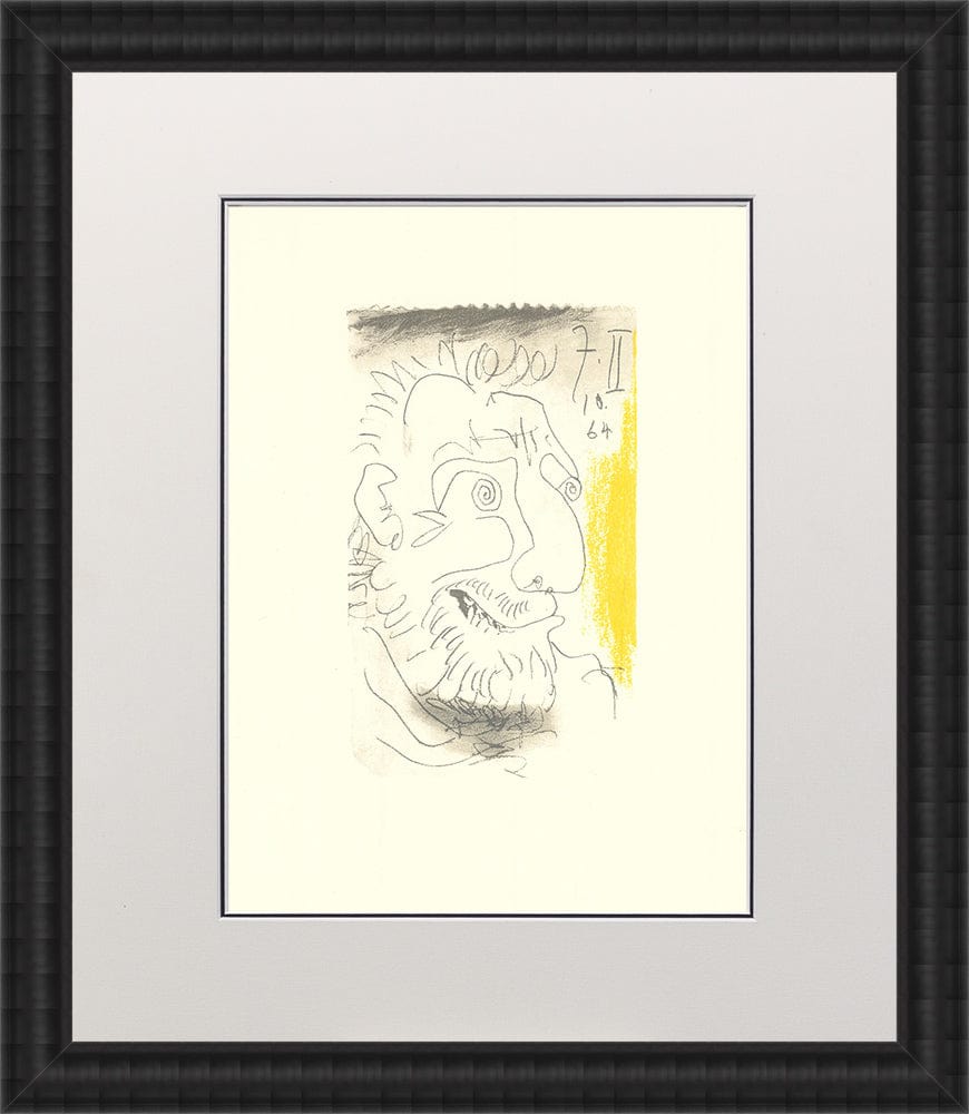 Pablo Picasso; Untitled from Le Gout du Bonheur - Framed