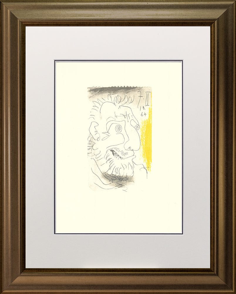 Pablo Picasso; Untitled from Le Gout du Bonheur - Framed