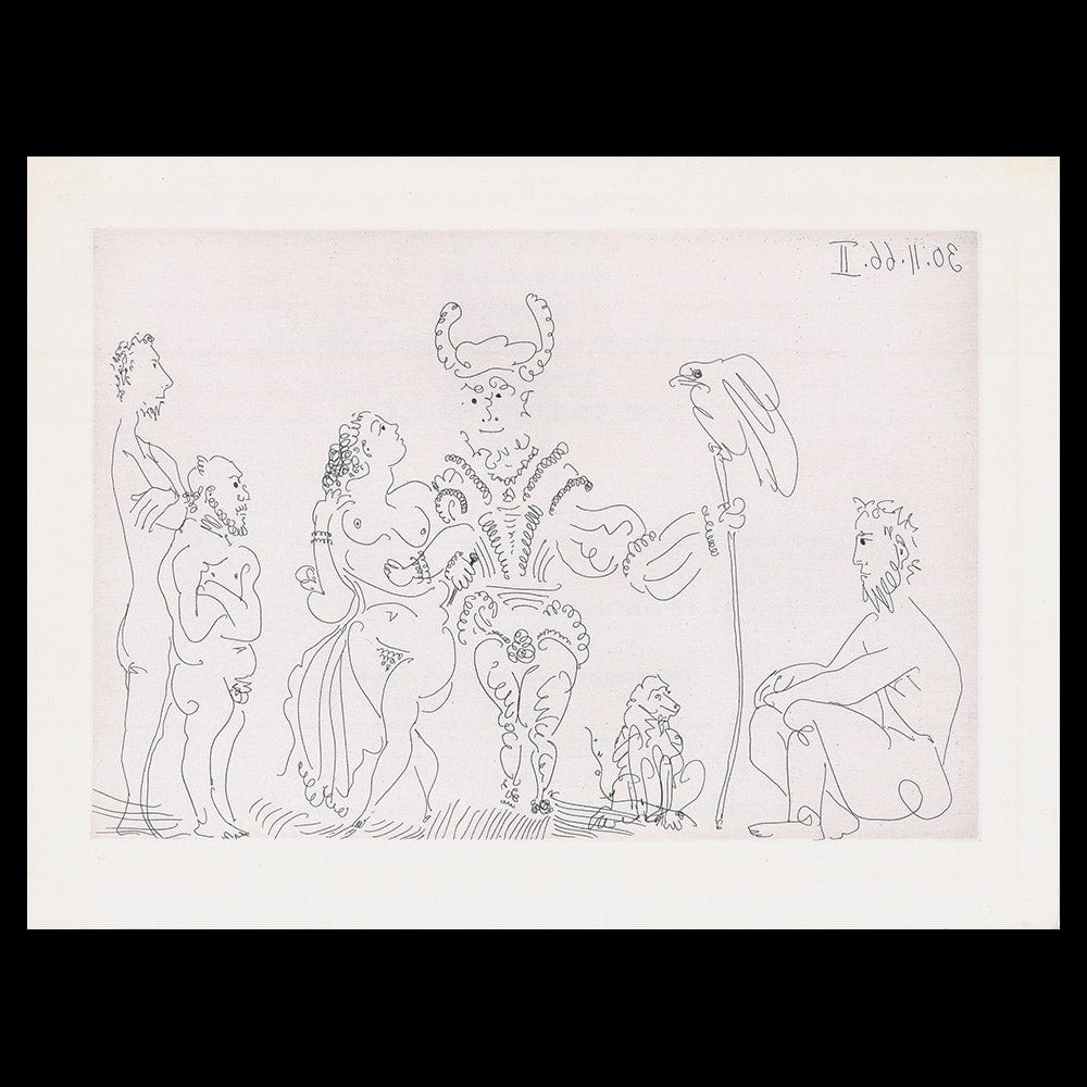 Pablo Picasso: Le Cocu et sa Famille, From Le Cocu Magnifique, 1966-68 Art G S Pawn