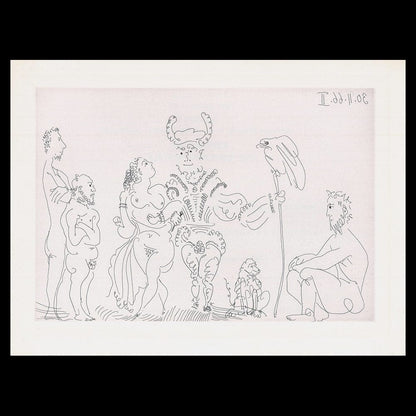 Pablo Picasso: Le Cocu et sa Famille, From Le Cocu Magnifique, 1966-68 Art G S Pawn
