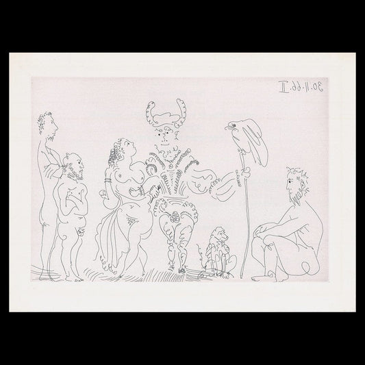 Pablo Picasso; Untitled - From Cocu Magnifique; 11