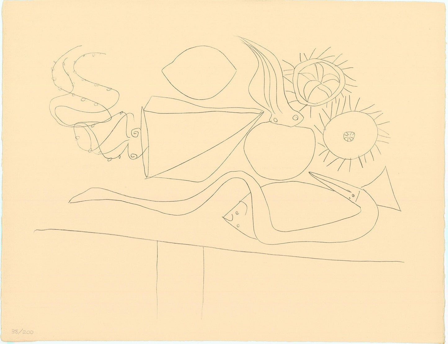 Pablo Picasso Mes dessins d'Antibes Lithograph 3