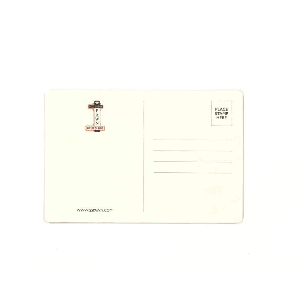 Rick Harrison Gold & Silver Pawn Postcards - Set of Six