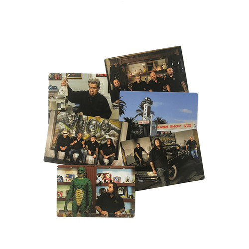 Rick Harrison Gold & Silver Pawn Postcards - Set of Six