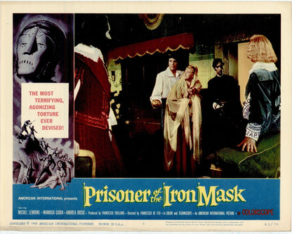 The Prisoner of the Iron Mask Movie Lobby Card