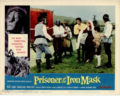 The Prisoner of the Iron Mask Movie Lobby Card