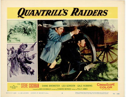 Quantrill's Raiders Movie Lobby Card