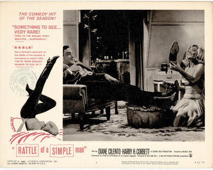 Rattle of a Simple Man Movie Lobby Card