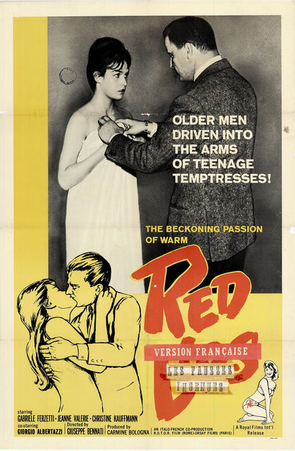 Red Lips - Classic Movie Poster