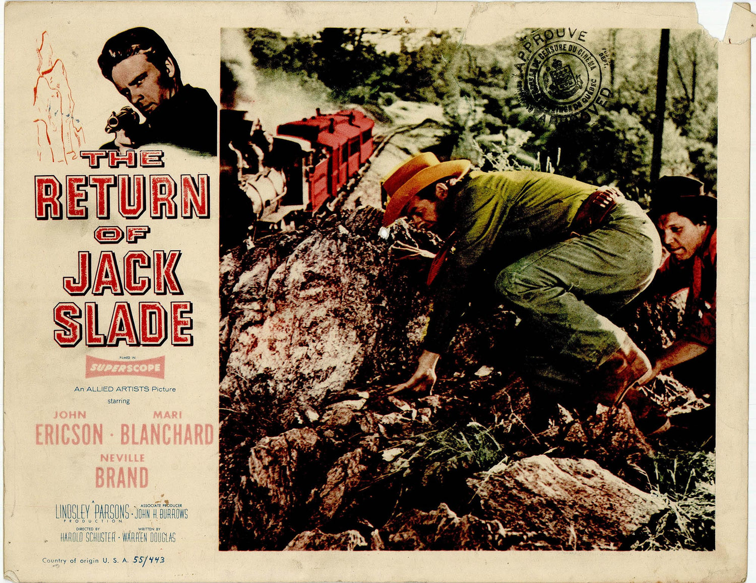 The Return of Jack Slade Movie Lobby Card – Gold & Silver Pawn Shop