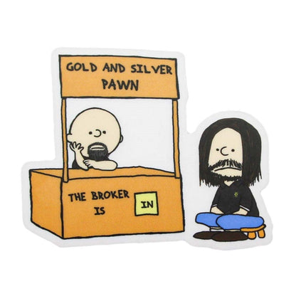 Rick & Chumlee Sticker ZOOM