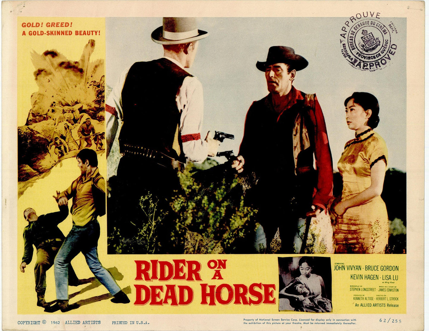 Rider on a Dead Horse Movie Lobby Card