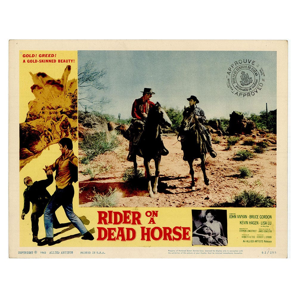 Rider on a Dead Horse Movie Lobby Card