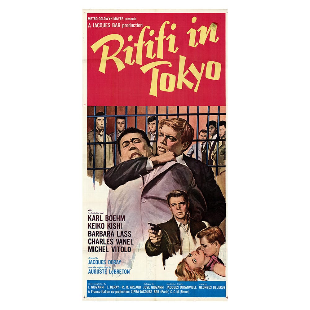 Rififi in Tokyo - Classic 2 Panel Movie Poster