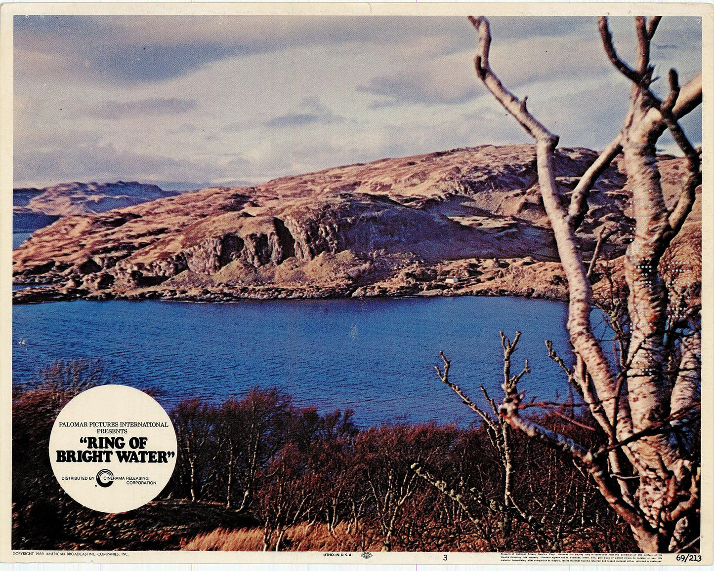 Ring of Bright Water Movie Lobby Card