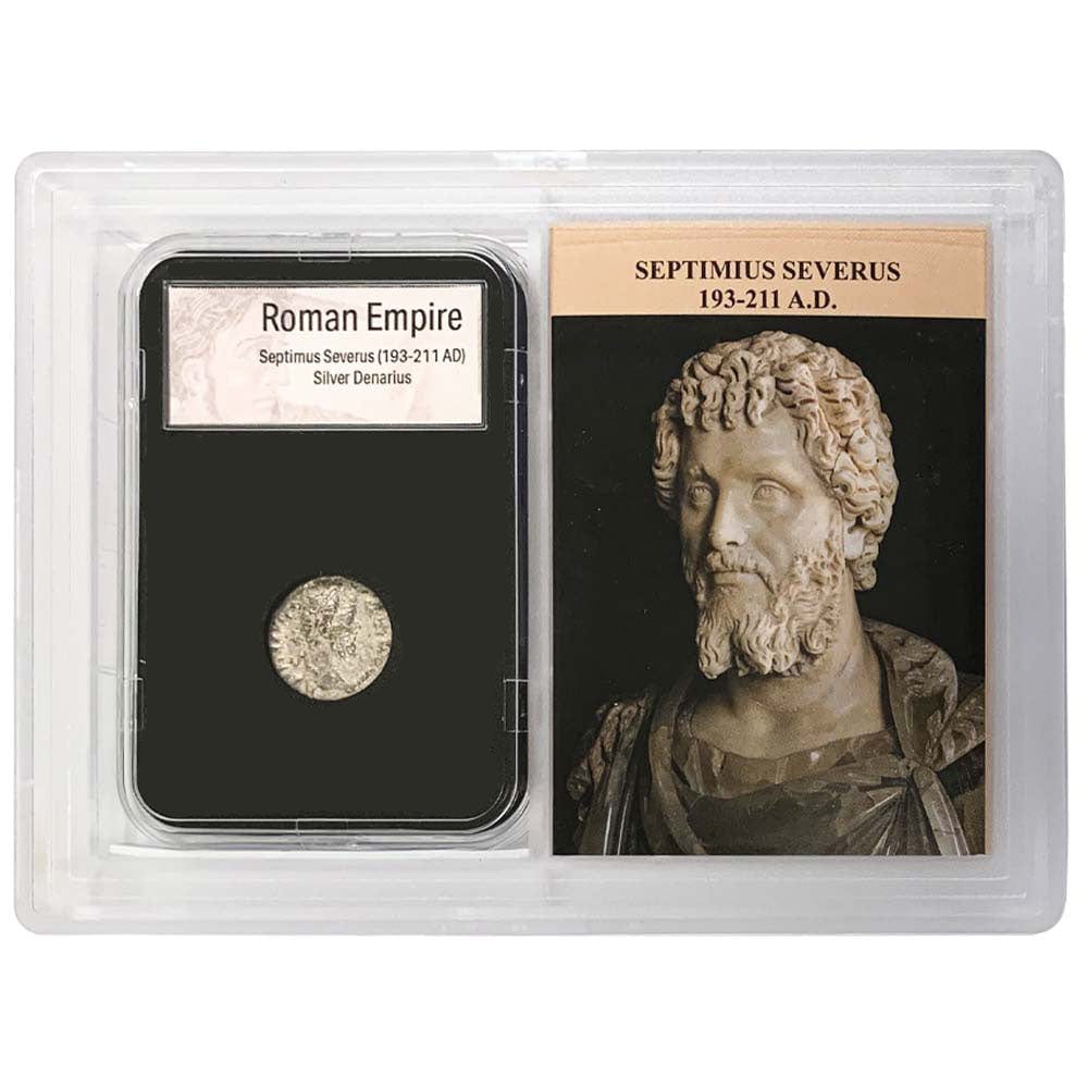 Roman Empire Septimus Severus 193-211 AD Silver Denarius