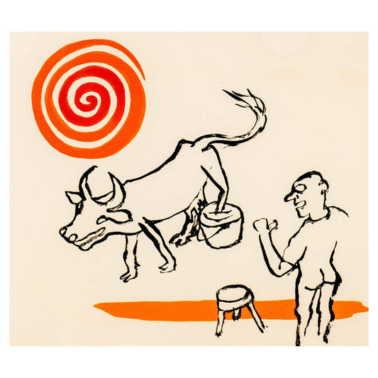 Alexander Calder - Untitled XVII from "The Sacrilege of Alan Kent" Art G S Pawn