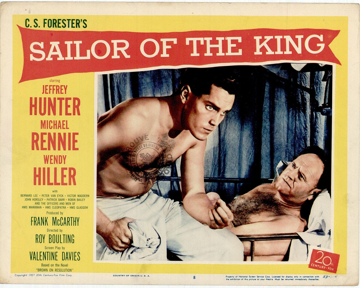 Sailor of the King Movie Lobby Card