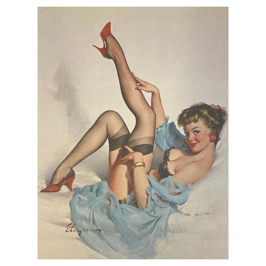 Gil Elvgren, Sheer Comfort