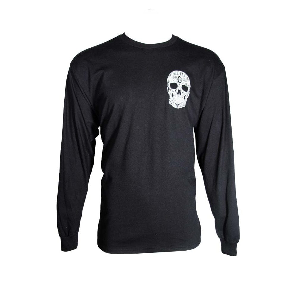 Gold & Silver Pawn Shop Long Sleeve Skull T-Shirt Front