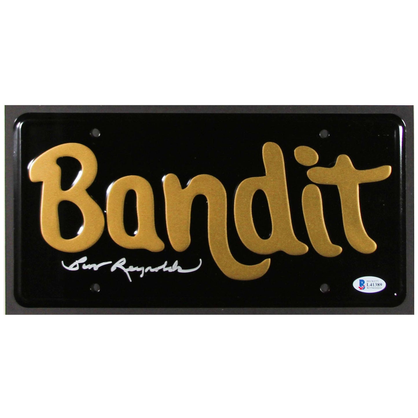 Smokey And The Bandit Signed By Burt Reynolds Memorabilia ZOOM