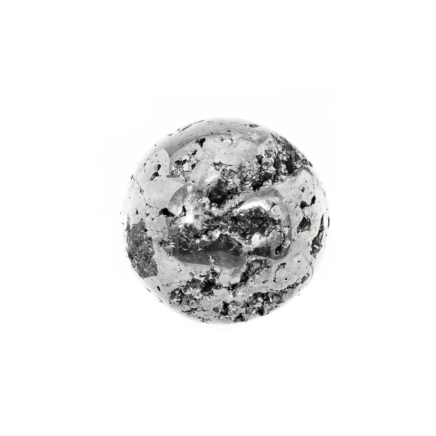 Natural Pyrite Crystal Sphere Thumbnail
