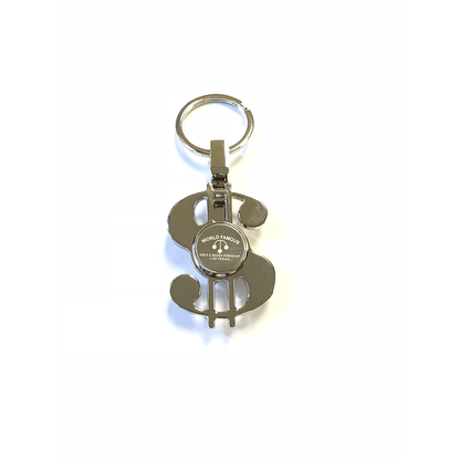 Money Sign Spinner Keychain