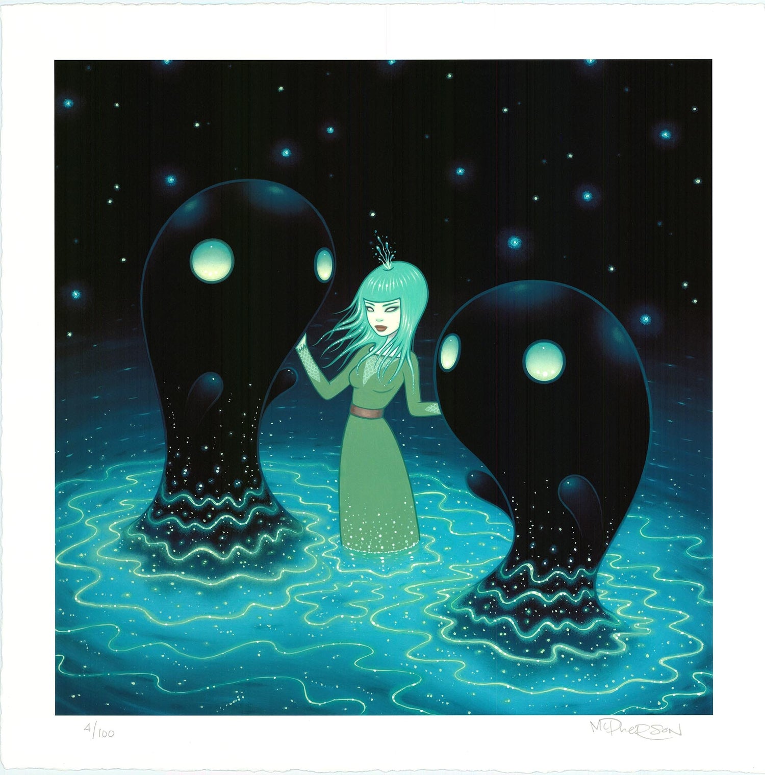 Tara McPherson; Water Nebula Limited Edition