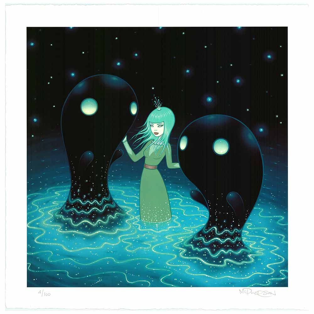 Tara McPherson; Water Nebula Limited Edition
