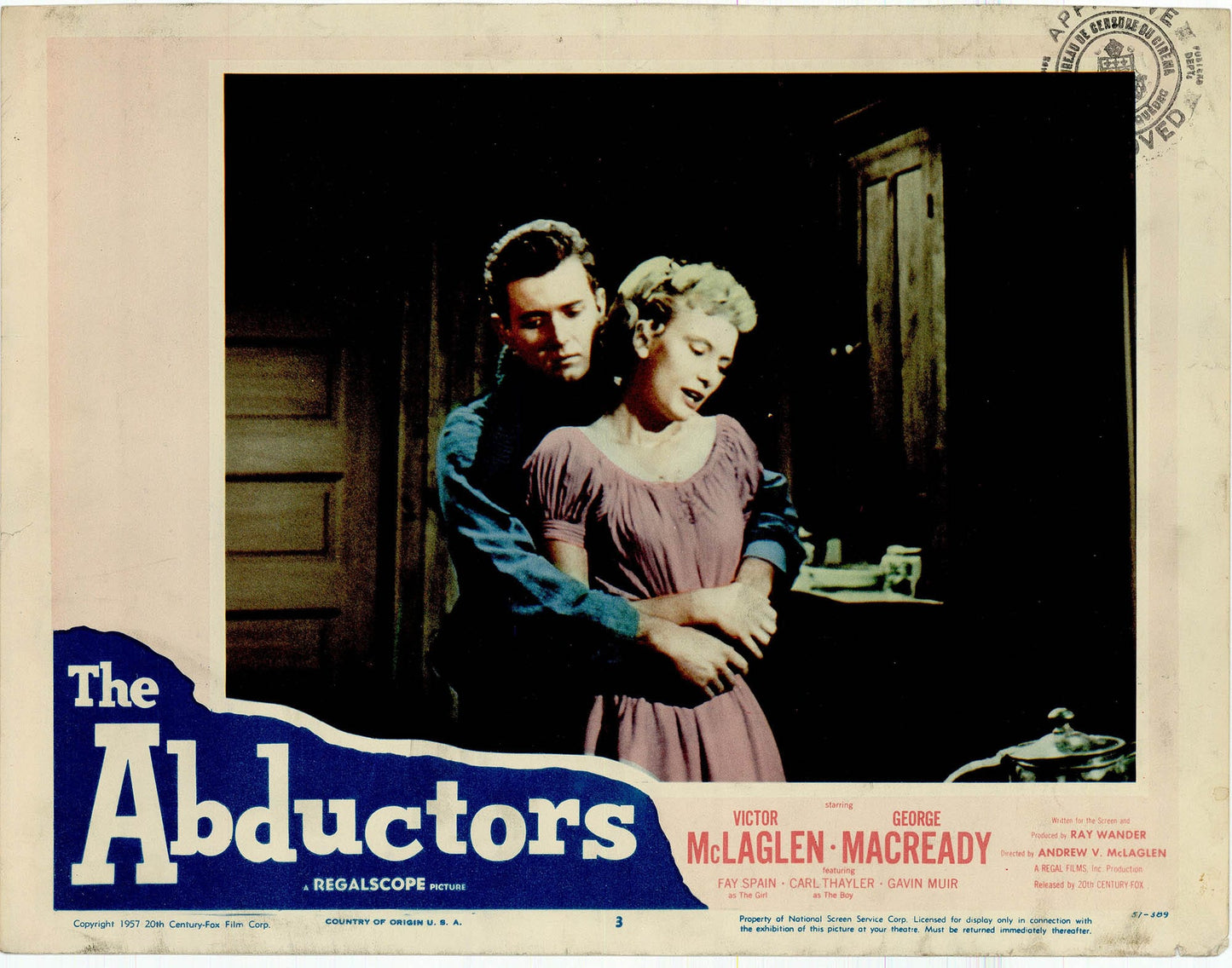 The Abductors Movie Lobby Card