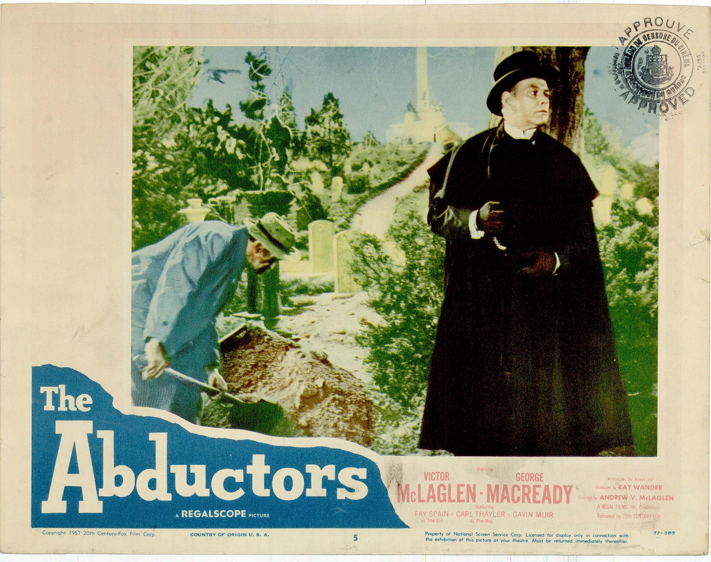 The Abductors Movie Lobby Card