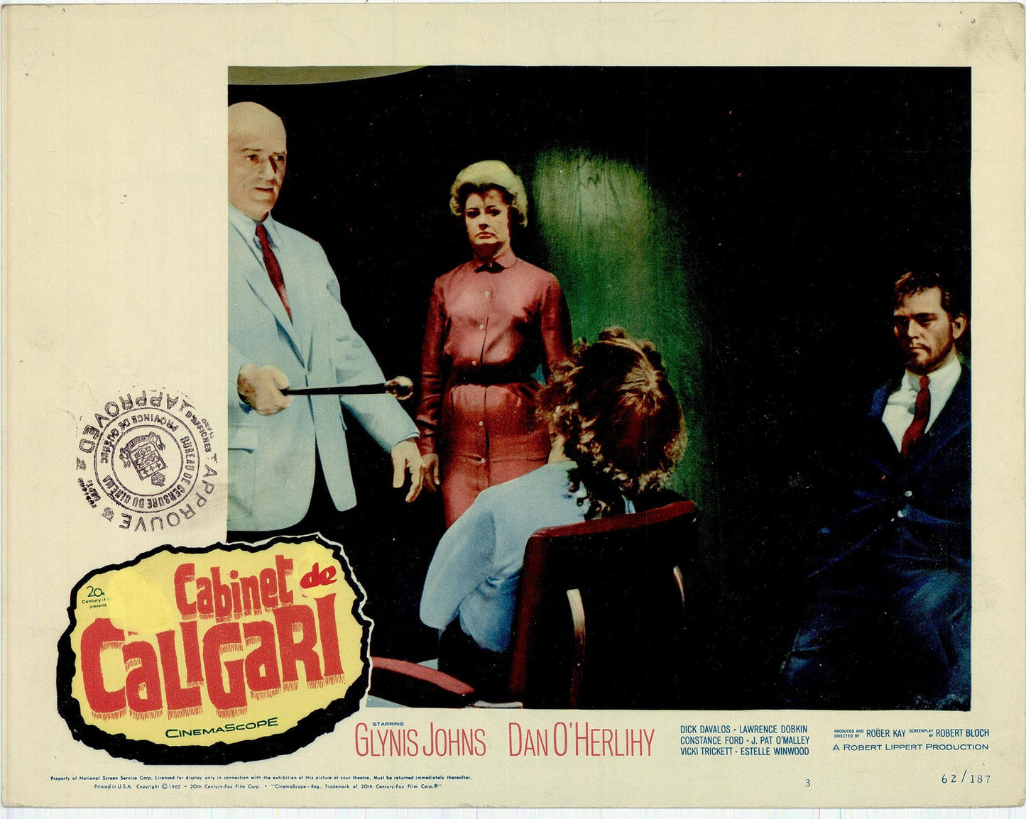The Cabinet of Dr. Caligari Movie Lobby Card