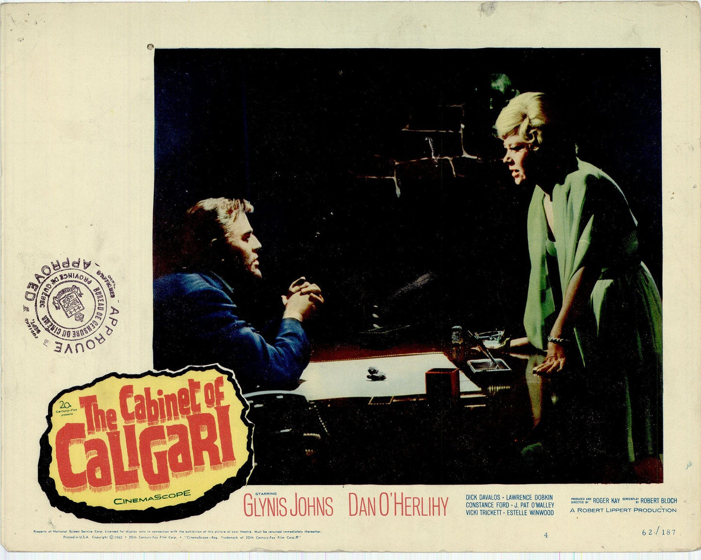 The Cabinet of Dr. Caligari Movie Lobby Card