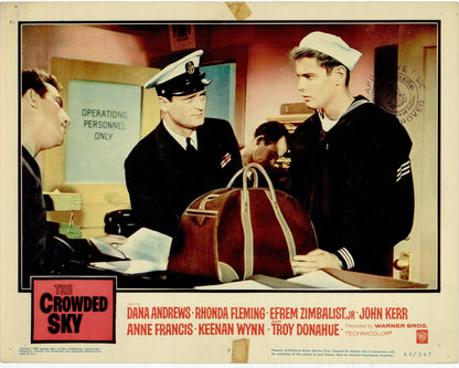 The Crowded Sky Movie Lobby Card