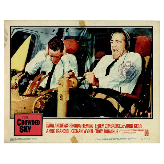 The Crowded Sky Movie Lobby Card