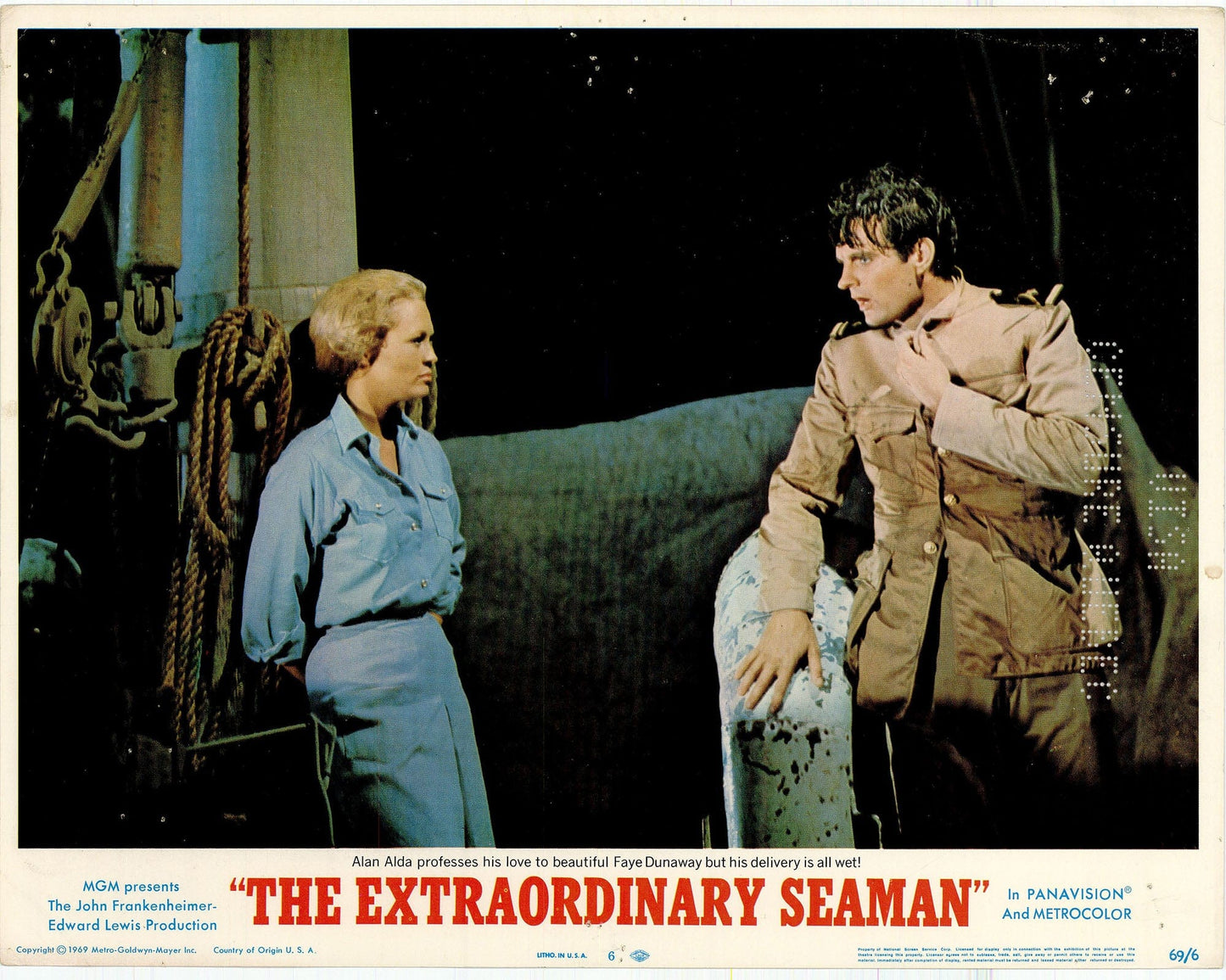 The Extraordinary Seaman Movie Lobby Card