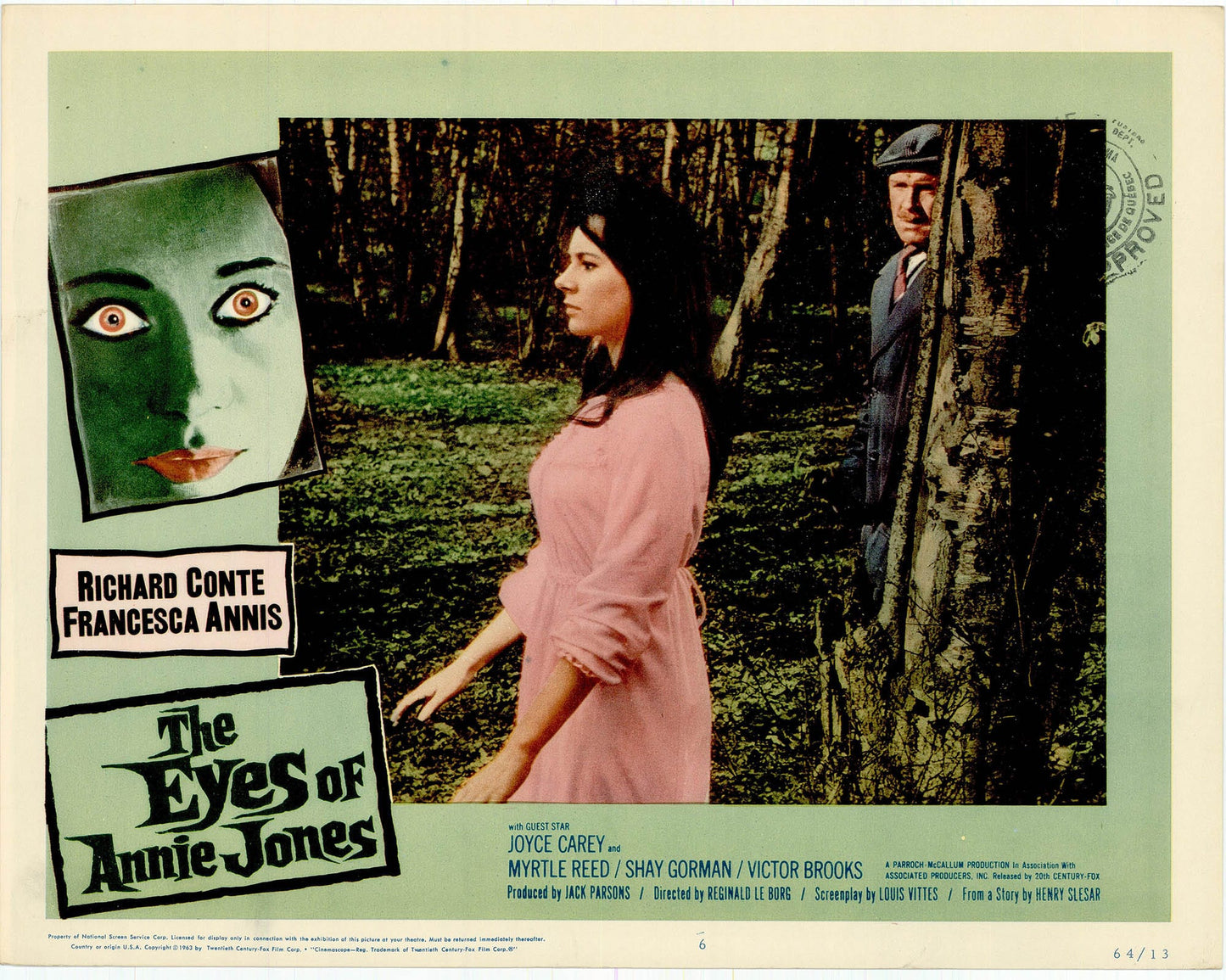 The Eyes of Annie Jones Movie Lobby Card