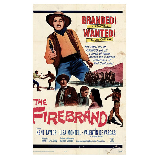 The Firebrand - Classic Movie Poster